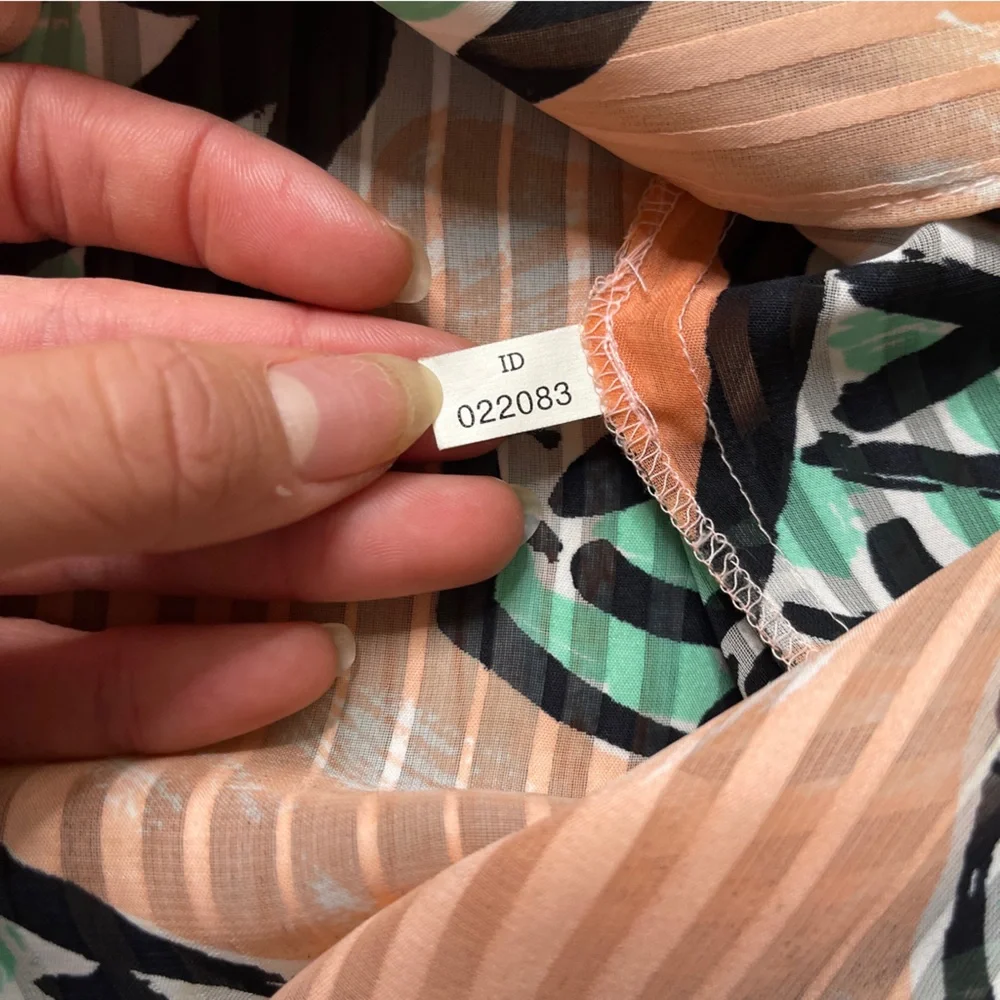 VNTG Victoria's Secret Gold Label Sheer Rose Bed Kimono Robe - Picture 9 of 12